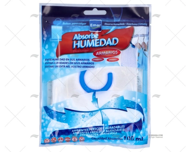 ABSORBE HUMEDAD 100ml PARA COLGAR 60G ABSORBE HUMEDAD 100ml PARA COLGAR 60G