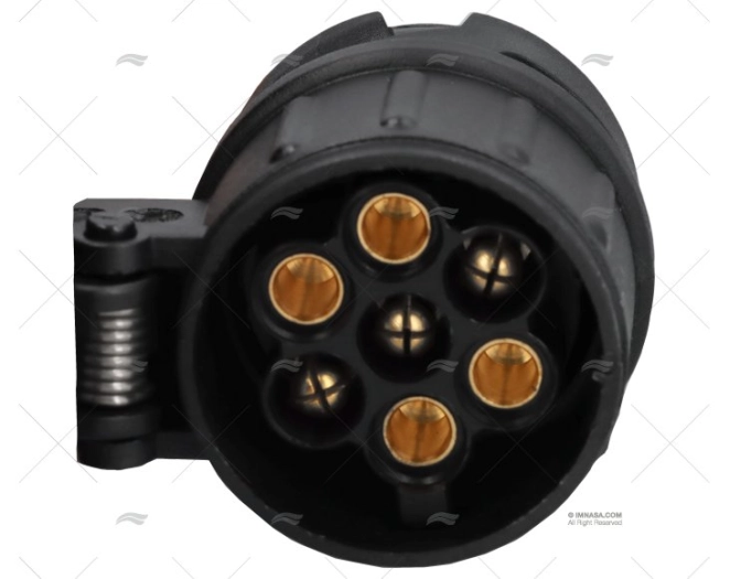 ADAPTADOR ENCHUFE REMOLQUE DE 13 A 7 - Imagen 2