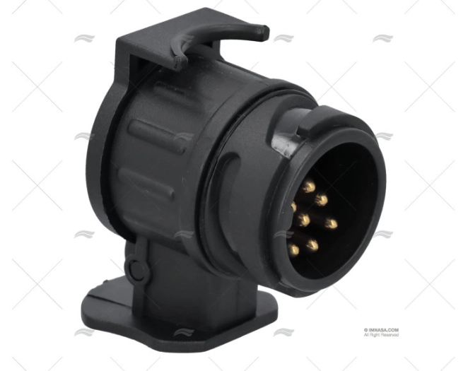 ADAPTADOR ENCHUFE REMOLQUE DE 13 A 7 ADAPTADOR ENCHUFE REMOLQUE DE 13 A 7