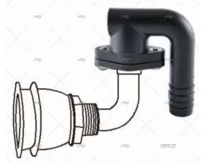 ADAPTADOR RESPIRADERO NYLON MARINE TOWN ADAPTADOR RESPIRADERO NYLON MARINE TOWN