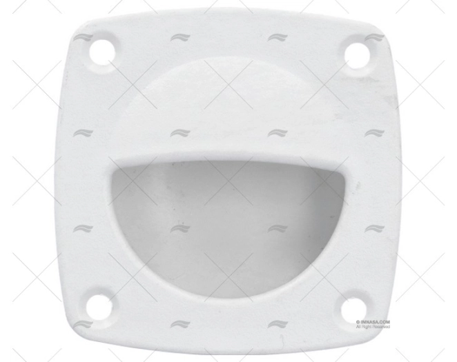 AGARRADERA PLAST BLANCO 57X57 D. 44mm AGARRADERA PLAST BLANCO 57X57 D. 44mm