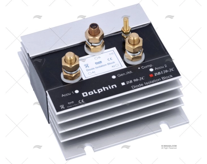 AISLADOR BATERIA 120A 2 SALIDAS DOLPHIN AISLADOR BATERIA 120A 2 SALIDAS DOLPHIN