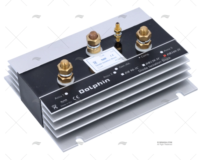AISLADOR BATERIA 160A 2 SALIDAS DOLPHIN AISLADOR BATERIA 160A 2 SALIDAS DOLPHIN