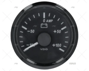 AMPERIMETRO VDO SVW 100-100AMP 52mm AMPERIMETRO VDO SVW 100-100AMP 52mm