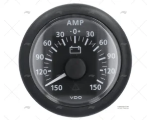 AMPERIMETRO VLN 12/24V 150AMP 52mm VDO AMPERIMETRO VLN 12/24V 150AMP 52mm VDO