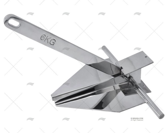 ANCLA DANFORTH-T 6 kg INOX ANCLA DANFORTH-T 6 kg INOX