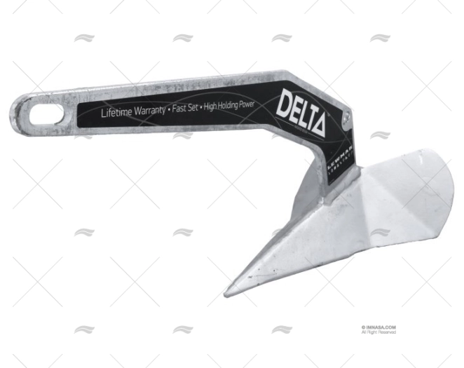 ANCLA DELTA 50 kg GALVANIZADA LEWMAR ANCLA DELTA 50 kg GALVANIZADA LEWMAR