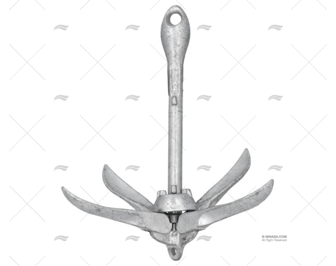 ANCLA PLEGABLE 15 kg GALVA ANCLA PLEGABLE 15 kg GALVA
