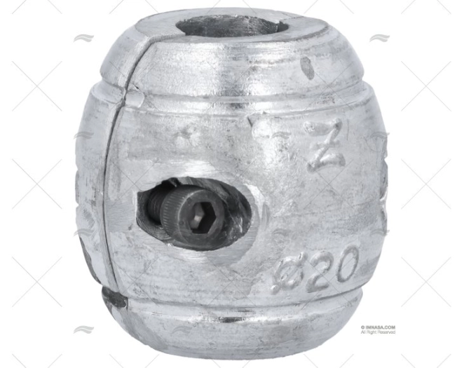 ANODO ZINC COLLARIN 20mm – 6/8″ ZINETI ANODO ZINC COLLARIN 20mm – 6/8″ ZINETI
