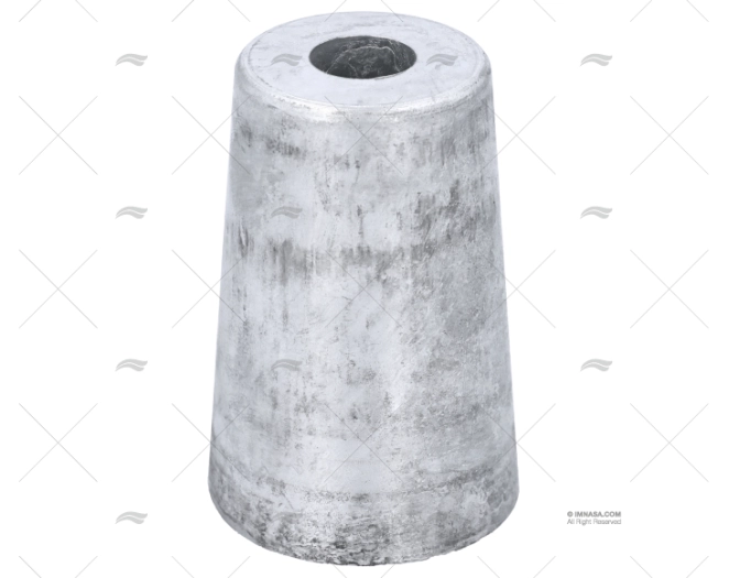 ANODO ZINC FERRETTI EJE 59mm ZINETI - Imagen 2
