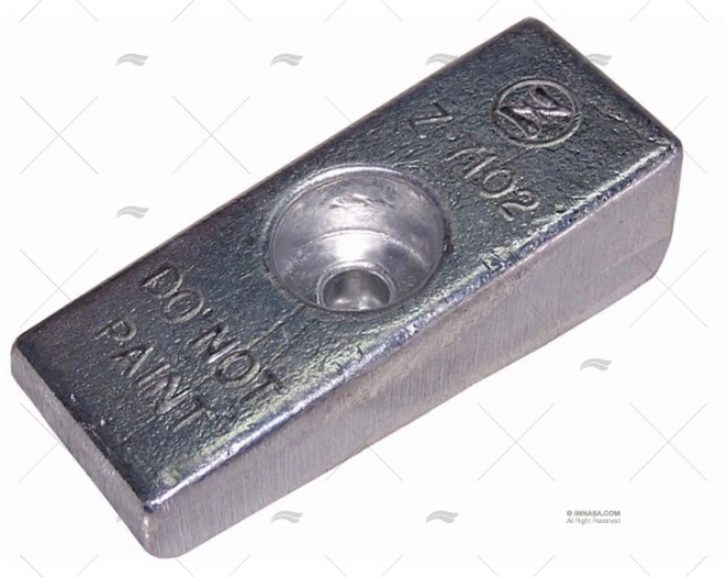 ANODO ZINC HONDA 77X30mm ZINETI ANODO ZINC HONDA 77X30mm ZINETI