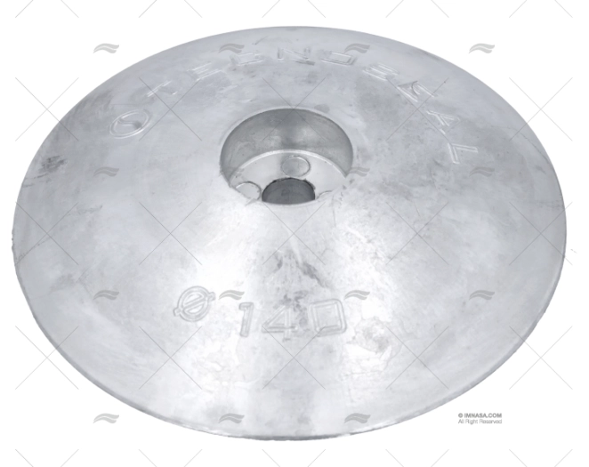 ANODO ZINC TIMON 140mm 1,45kg TECNOSEAL ANODO ZINC TIMON 140mm 1,45kg TECNOSEAL
