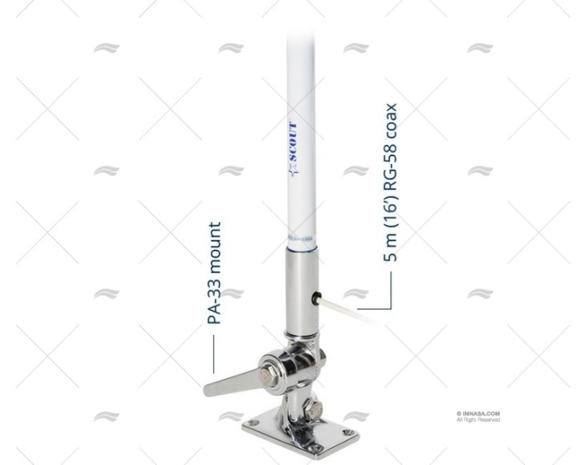 ANTENA CB27 2.40MT SCOUT - Imagen 3