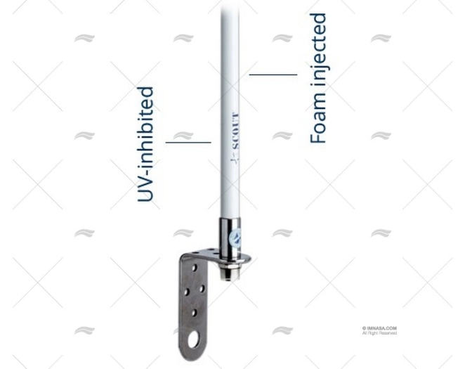 ANTENA WIFI 0,90MT 2400-2500Mhz SCOUT - Imagen 2