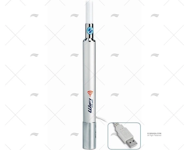 ANTENA WIFI 1.10MT 2400-2500Mhz FIBRA SCOUT ANTENA WIFI 1.10MT 2400-2500Mhz FIBRA SCOUT