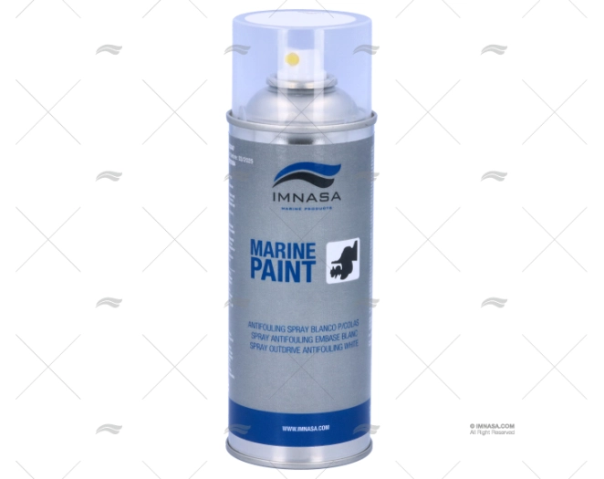 ANTIFOULING P/COLAS BLANCO SPRAY 400ml IMNASA ANTIFOULING P/COLAS BLANCO SPRAY 400ml IMNASA