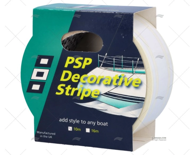 BANDA ADHESIVA 44mm BLANCA 10M PSP TAPES BANDA ADHESIVA 44mm BLANCA 10M PSP TAPES