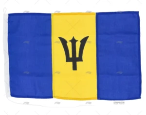 BANDERA BARBADOS MERCANTE 45x 30cm ADRIA BANDIERE