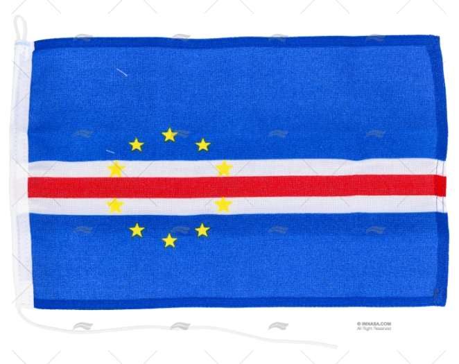 BANDERA CABO VERDE 30x 20cm ADRIA BANDIERE BANDERA CABO VERDE 30x 20cm ADRIA BANDIERE
