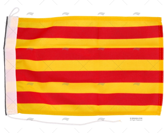 BANDERA CATALUÑA 30x 20cm BANDERA CATALUÑA 30x 20cm