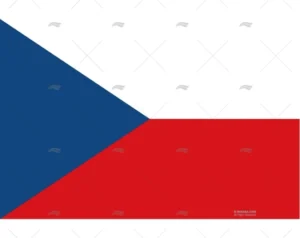 BANDERA CHEQUIA 75x 50cm ADRIA BANDIERE