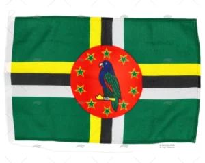 BANDERA DOMINICA 45x 30cm ADRIA BANDIERE