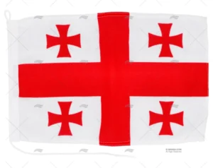 BANDERA GEORGIA 30x 20cm ADRIA BANDIERE