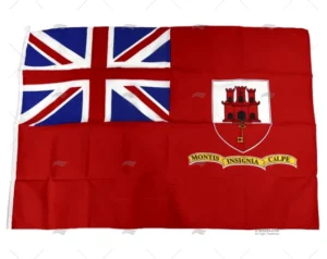 BANDERA GIBRALTAR MERCANTE 100x 70cm ADRIA BANDIERE