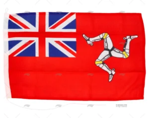 BANDERA ISLA DE MAN MERCANTE 45x 30 ADRIA BANDIERE