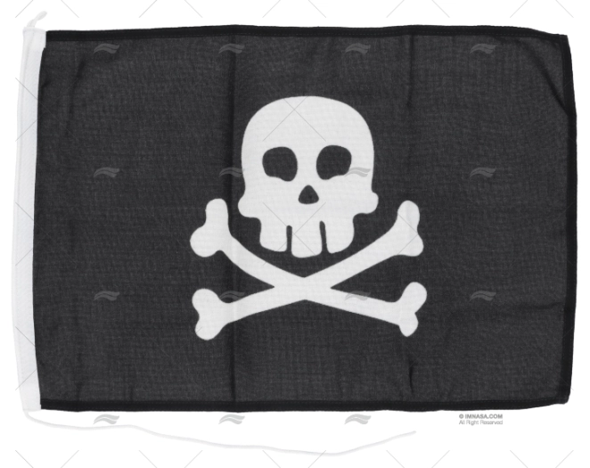 BANDERA PIRATA 45x 30cm ADRIA BANDIERE BANDERA PIRATA 45x 30cm ADRIA BANDIERE