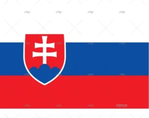 BANDERA SLOVAKIA 30x 20cm ADRIA BANDIERE