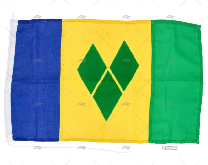 BANDERA ST. VINCENT ET LES GRENADINES 75 ADRIA BANDIERE BANDERA ST. VINCENT ET LES GRENADINES 75 ADRIA BANDIERE