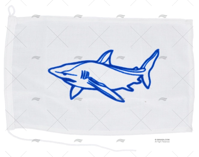 BANDERA TIBURON 30x 20cm ADRIA BANDIERE BANDERA TIBURON 30x 20cm ADRIA BANDIERE