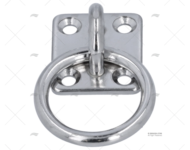 BASE CON ANILLA 5mm INOX BASE CON ANILLA 5mm INOX