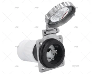 BASE ELEC POPA 32A INOX 2P C/ SKIN MARINCO BASE ELEC POPA 32A INOX 2P C/ SKIN MARINCO