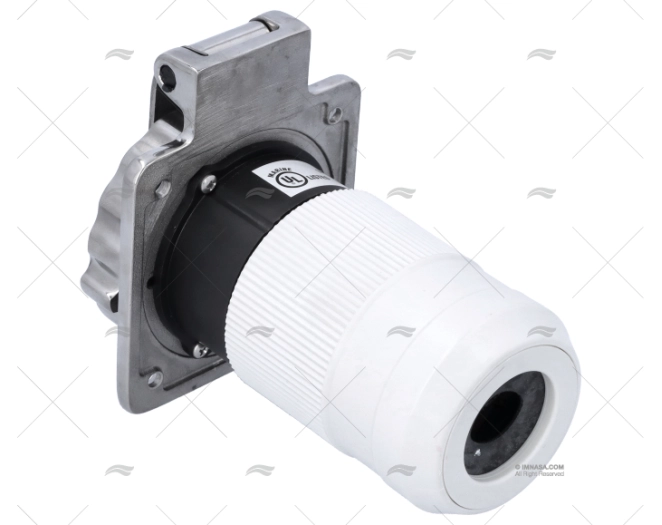 BASE ELEC POPA 50A (125/250) INOX 3P MARINCO - Imagen 2