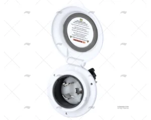 BASE MARINCO 50AMP REDONDA CON CAPUCHON BASE MARINCO 50AMP REDONDA CON CAPUCHON