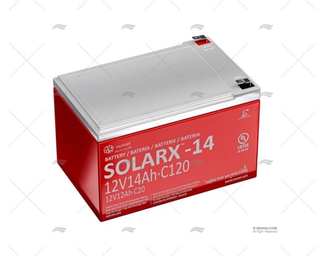 BATERIA 14A AGM SOLARX XUNZEL BATERIA 14A AGM SOLARX XUNZEL