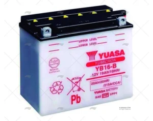 BATERIA 16A ARR EXIDE JETYB16-B YUASA BATERIA 16A ARR EXIDE JETYB16-B YUASA