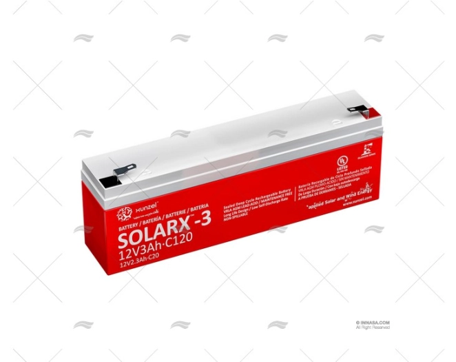 BATERIA 3 A AGM SOLARX XUNZEL BATERIA 3 A AGM SOLARX XUNZEL