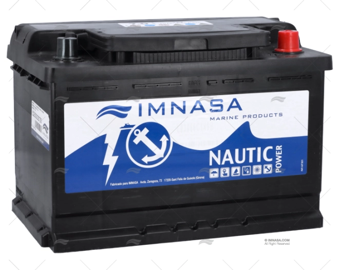 BATERIA 70A ARR IMNASA MARINE BATERIA 70A ARR IMNASA MARINE