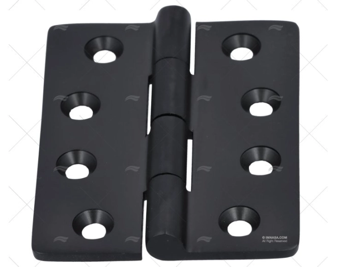 BISAGRA INOX 316 NEGRO MATE 101x82mm MARINE TOWN BISAGRA INOX 316 NEGRO MATE 101x82mm MARINE TOWN