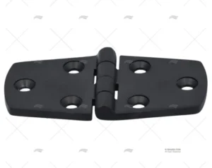 BISAGRA UP 37.5×76.5mm SS 316 NEGRO M MARINE TOWN