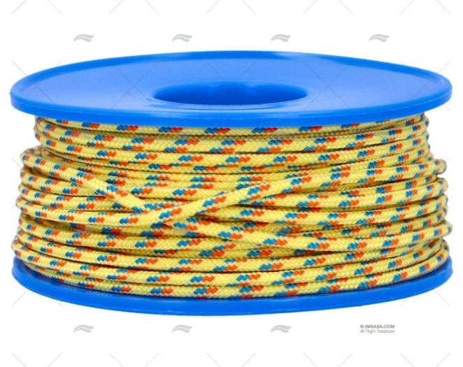 BOBINA POLIES AMAR/NARAN/AZUL 2mm 20m MEYER BOBINA POLIES AMAR/NARAN/AZUL 2mm 20m MEYER