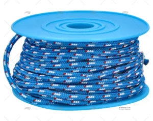 BOBINA POLIES. AZUL/BLANCO/ROJO 3mm 10m MEYER BOBINA POLIES. AZUL/BLANCO/ROJO 3mm 10m MEYER