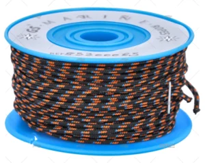 BOBINA POLIESTER NEGRA/NARAN/AZUL 2mm20m MEYER BOBINA POLIESTER NEGRA/NARAN/AZUL 2mm20m MEYER