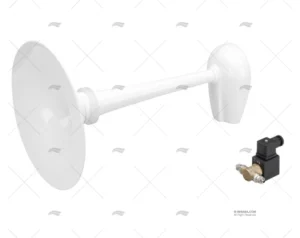BOCINA 24V ACUSTICA P/COMPRESOR BLANCO MARCO BOCINA 24V ACUSTICA P/COMPRESOR BLANCO MARCO
