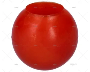 BOLA STOP NYLON ROJA 6mm