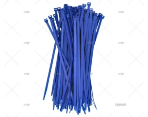 BRIDA NYLON 4,8×200 AZUL 100 UNIDADES NORMA