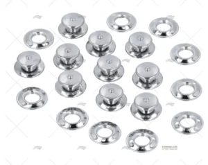 BROCHE HEMBRA LATON CROMADO *(10) LOXX BROCHE HEMBRA LATON CROMADO *(10) LOXX